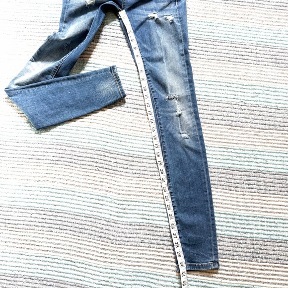 Blank NYC Distressed Blue Women's Skinny Jeans Size 25 - Picture 12 of 13